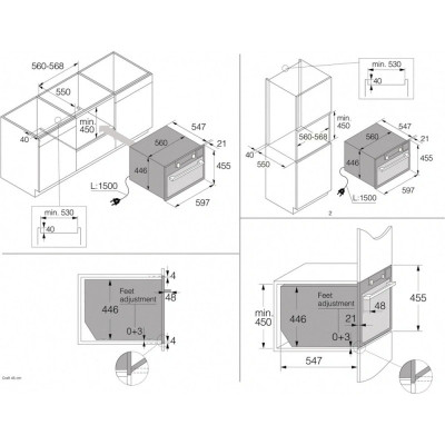 Комбінована духова шафа з парою та НВЧ ASKO OCSM8487A Комбінована духова шафа з парою та НВЧ ASKO OCSM8487A