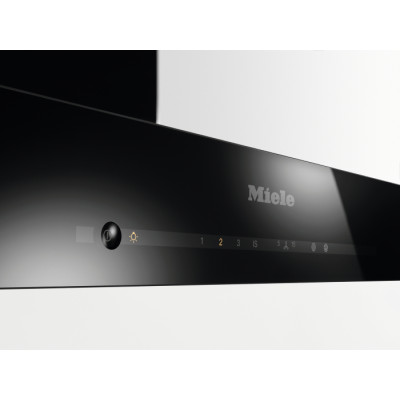 Вытяжка декоративная настенная Miele DA 6698 W чорний обсидіан