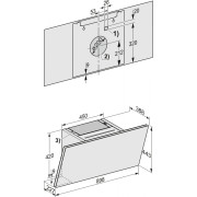 Витяжка декоративна настінна Miele DAH 2960 OBSW