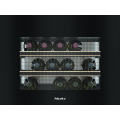 Вбудовувана винна шафа Miele KWT 7112 iG чорний обсидіан