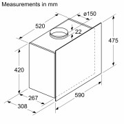 Витяжка Bosch DWF65AJ60T