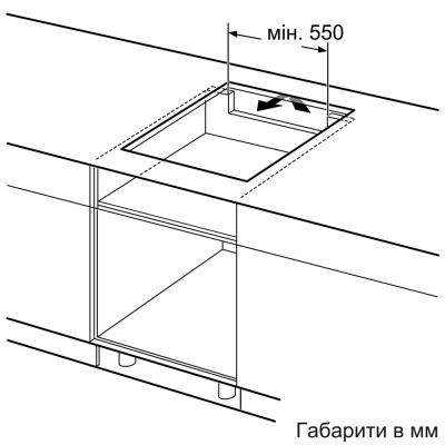 Индукционная варочная поверхность Bosch PUG61KAA5E
