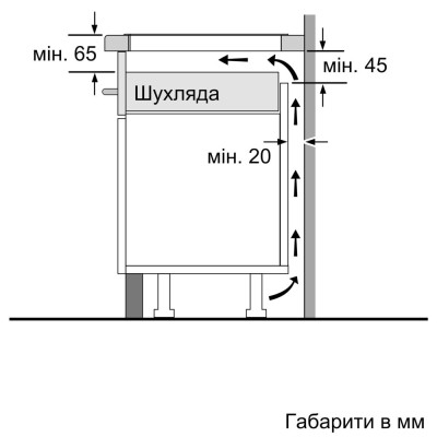 Индукционная варочная поверхность Bosch PUG61KAA5E