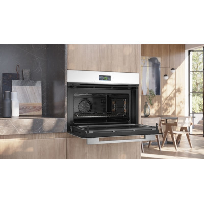 Компактна духова шафа з мікрохвильовим режимом Siemens CM724G1W1