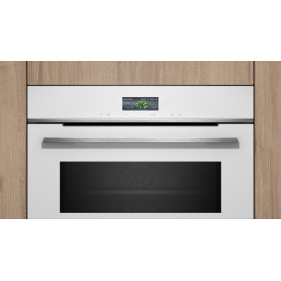 Компактна духова шафа з мікрохвильовим режимом Siemens CM724G1W1