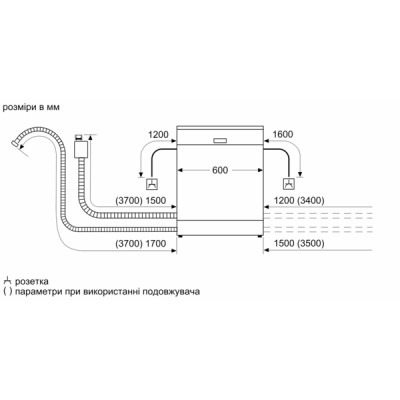 Вбудовувана посудомийна машина Bosch SMV6EMX75Q