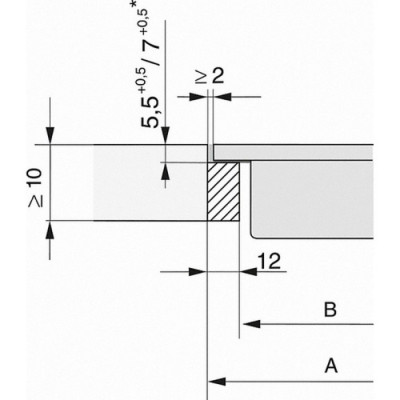 Газова панель конфорок (2 конфорки) Miele CS 7102-1 FL