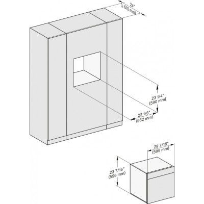 Вбудовувана духова шафа з функцією додавання пари Miele DGC 7860 HCX Pro OBSW