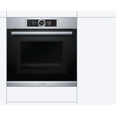 Духова шафа з мікрохвильовим режимом Bosch HMG636BS1