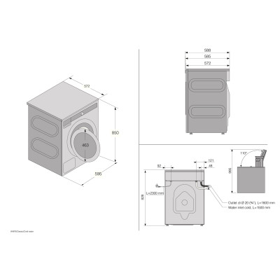 Пральна машина ASKO W1094W Пральна машина ASKO W1094W