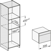 Встраиваемый компактный духовой шкаф с функцией пара Miele DGC 7440 HC Pro BRWS
