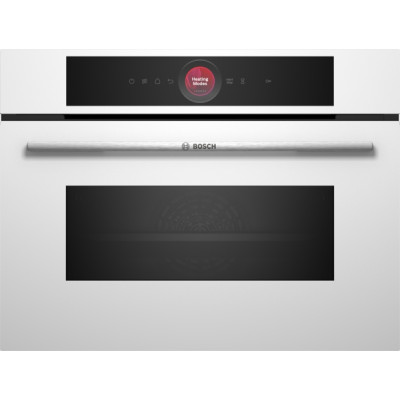 Компактна духова шафа з мікрохвильовим режимом Bosch CMG7241W1 Компактна духова шафа з мікрохвильовим режимом Bosch CMG7241W1