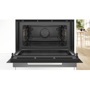 Компактный духовой шкаф с микроволновым режимом Bosch CMG7241W1