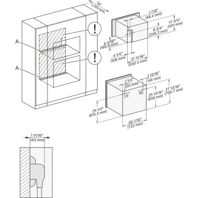 Встраиваемый компактный духовой шкаф с функцией пара Miele DGC 7840 HC Pro GRGR Встраиваемый компактный духовой шкаф с функцией пара Miele DGC 7840 HC Pro GRGR