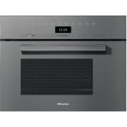 Компактна духова шафа з функцією пароварки і мікрохвильовим режимом Miele DGM 7440 GRGR