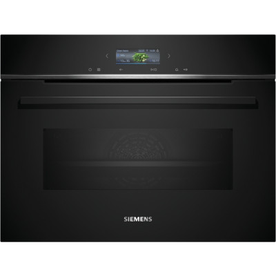 Компактный духовой шкаф с микроволновым режимом Siemens CM724G1B1 Компактный духовой шкаф с микроволновым режимом Siemens CM724G1B1