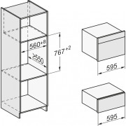 Вбудовувана компактна духова шафа з функцією пари Miele DGC 7440 HCX Pro OBSW