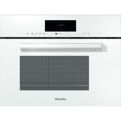 Компактна духова шафа з функцією пароварки і мікрохвильовим режимом Miele DGM 7840 BRWS