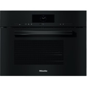 Компактный духовой шкаф с функцией пароварки и микроволновым режимом Miele DGM 7840 OBSW