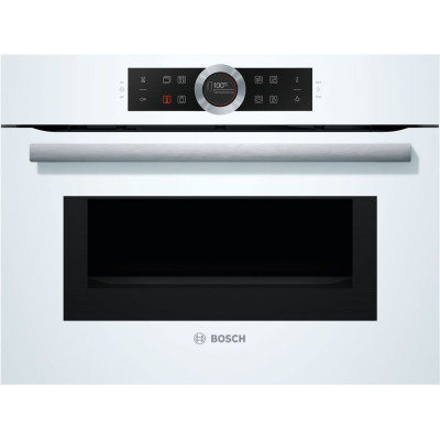 Компактна духова шафа з мікрохвильовим режимом  Bosch CMG633BW1