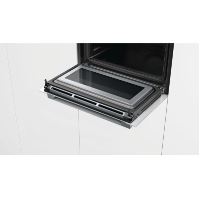 Компактна духова шафа з мікрохвильовим режимом  Bosch CMG633BW1
