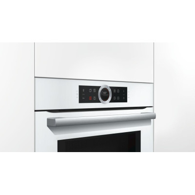 Компактна духова шафа з мікрохвильовим режимом  Bosch CMG633BW1