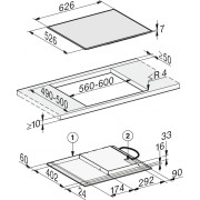 Индукционная нанель конфорок Miele KM 7363 FR