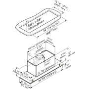 Вбудований витяжний модуль (Extractor units) Miele DA 2698