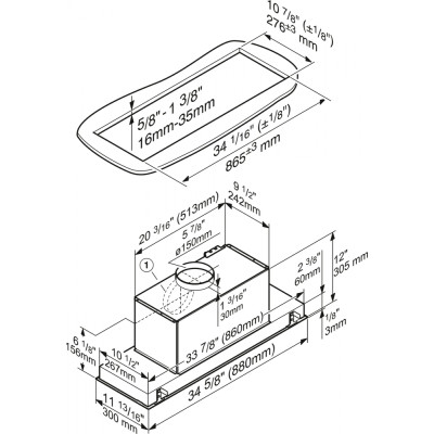 Встроенный вытяжной модуль (Extractor units) Miele DA 2698 CleanSteel