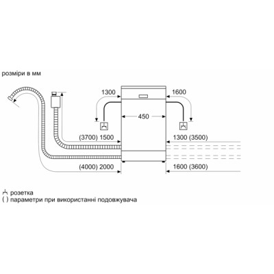 Встраиваемая посудомоечная машина Bosch SPH4EMX28K
