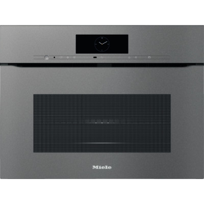 Компактный духовой шкаф с микроволновым режимом Miele H 7840 BMX GRGR