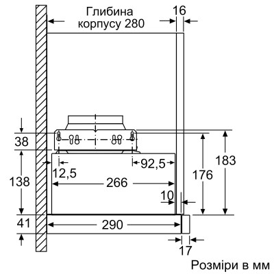 Витяжка Bosch DFM064W50