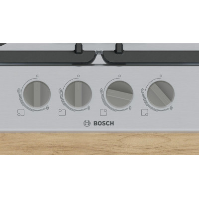 Газова варильна поверхня Bosch PGH6B5K90R Газова варильна поверхня Bosch PGH6B5K90R