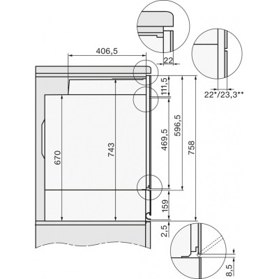 Духовой шкаф Miele H 2861-1BP Clean Steel 125 Edition