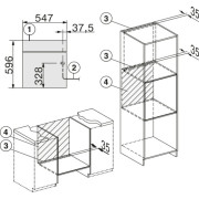 Вбудовувана компактна духова шафа з функцією пари Miele DGC 7460 HCX Pro OBSW