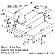Витяжка Bosch DFT63CA51T
