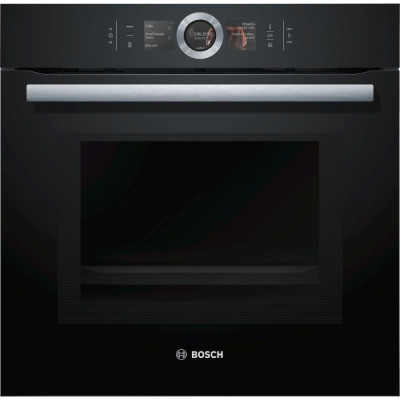 Духова шафа з функцією пароварки і мікрохвильовим режимом Bosch HNG6764B6