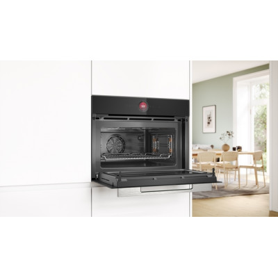 Компактный духовой шкаф с микроволновым режимом Bosch CMG7241B1