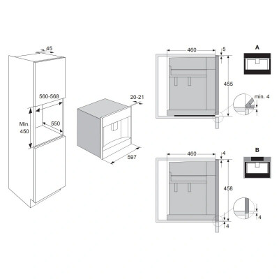 Вбудована кавова машина ASKO CM8478GG