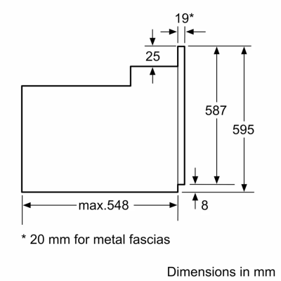 Духова шафа Bosch HBF011BA1T